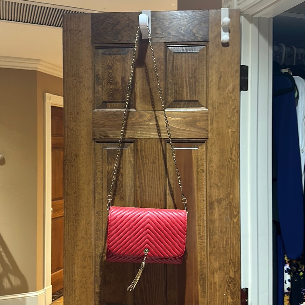 Red Purse with Gold Tassel
